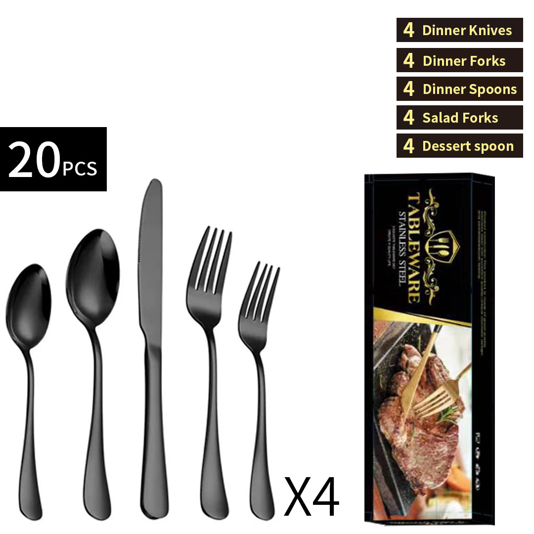 Noir 4 pièces