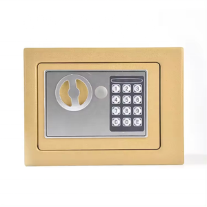 New Style 8 Digital <strong>Code</strong> Black Office Electronic <strong>Cipher</strong> Plus Knob Small Size Safe Box - Product Image 1