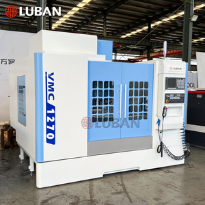 LUBAN yüksek hızlı 5 eksenli cnc işleme makinesi VMC1270 dikey cnc freze makinesi merkezi - Product Image 2