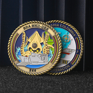 نقود مخصصة شعار مخصص 3D سبائك الزنك النحاس النقش تذكارية المينا إسرائيل العملات المصنعة التحدي القطع النقدية - Product Image 3