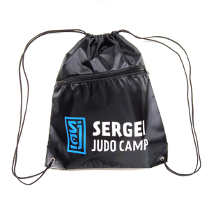 Bolsa con cordón de poliéster con logotipo personalizado, mochila, bolsa con cordón para deportes de viaje al aire libre - Product Image 3