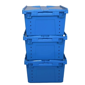 Procesamiento de personalización al por mayor contenedores de almacenamiento de plástico anidados y apilados contenedores para la venta - Product Image 5