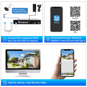 Hot Sale 260 Meters 16 Channels of 5MP PoE Power 8TB <strong>IPC</strong> Centralized Management Mobile Phones IP <strong>Camera</strong> and <strong>Camera</strong> System - Product Image 6