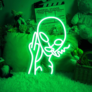 Logo personalizzato per arte da parete con decorazione grafica UV stampa mano fumatore acrilico Led al Neon segni di sigaretta luci al Neon per negozio di fumatori