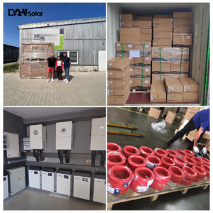 混合动力系统太阳能套件5kw 10kw 12kw 15kw 18kw 20kw 25kw 30kw离网太阳能发电系统存储家用商用