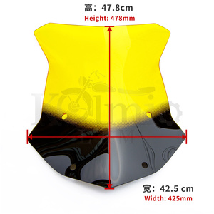 Kolmio-LAM Motorcycle Windshield for <strong>BMW</strong> R1200GS ADV LC R1250GS <strong>R1200</strong> R 1200 R1250 <strong>GS</strong> 2013-2022 Wind Screen Protector Deflector - Product Image 6