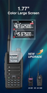 Baofeng Sistema de Intercomunicación Inalámbrico, Walkie Talkie de Alta Potencia de 10W, IP68, Resistente al Agua, UV16, Multibanda, Largo Alcance - Product Image 4