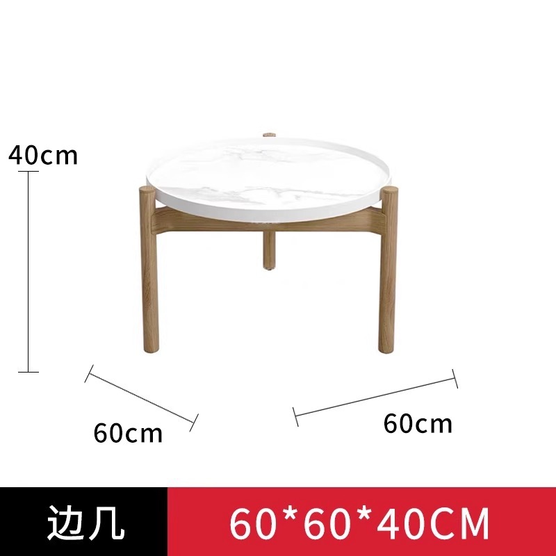 Mesa de centro grande de madera anticorrosión.