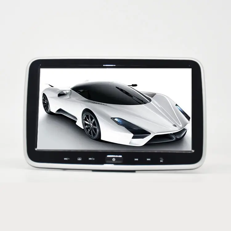 Appui-tête universel 10 pouces voiture Android 12 écran tactile système de navigation GPS Audio Auto électronique vidéo voiture lecteur DVD