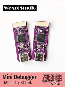 Weact STLink DAP Link ARM debugger TYPE-<strong>C</strong> microcontroller <strong>programming</strong> STM32F103CBT6 - Product Image 5