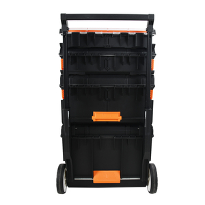 VERTAK空可堆叠工具车手推车套装车间带轮子的塑料移动工具箱 - Product Image 4