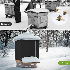 Winter Outdoor 600D Waterproof Windproof Keep Warm Beehive Box Protector 8 Frame Bee Hive Wrap Hive Insulation Wrap - Product Image 4