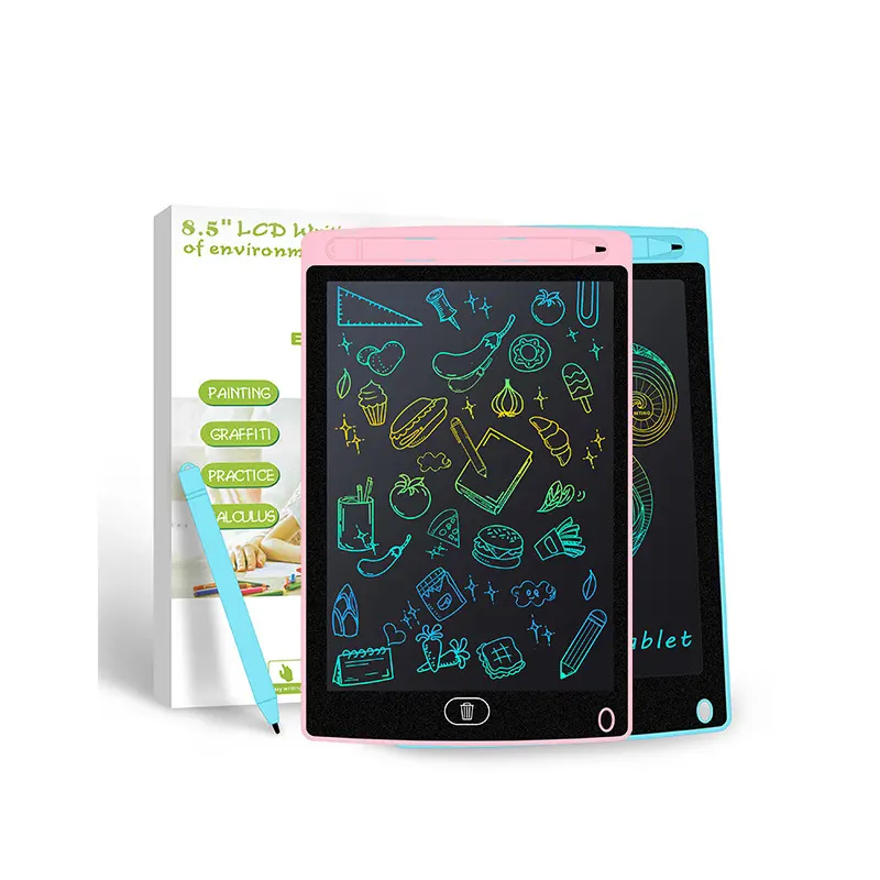 Tableta de escritura LCD de entrega rápida, juguetes para niños pequeños para niños y niñas, almohadilla de dibujo, regalos de cumpleaños, tableta de dibujo, tablero de garabatos