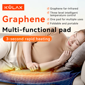 Luxury Graphene Heated Throw Blanket 3Level Smart Temperature Far <strong>Infrared</strong> Blanket for Bed - Product Image 2