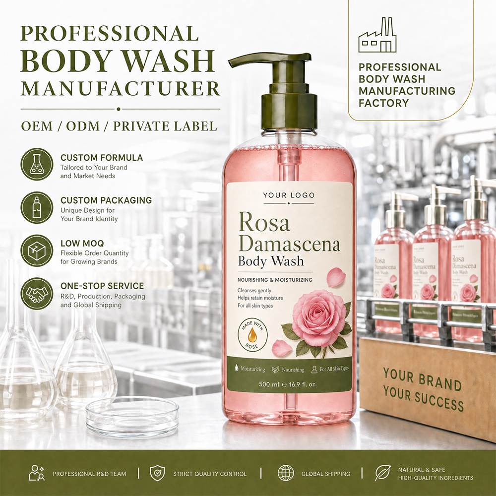 Gel douche Rosa Damascena
