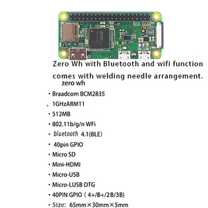 Lorida One-Stop-Service Himbeer Pi Null 2 W WH Modell Pico Kit 2b Himbeer Pi 3 Modell B Null Computer 8GB Himbeer Pi 4
