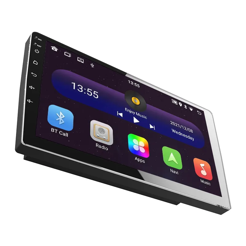 Universal 9 Inch1 + 32G Stereo Fm Gps Android 12V, Elektronik Otomatis untuk Proton Saga