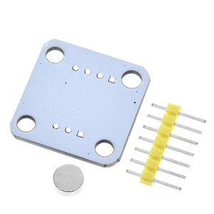 Codificador magnético AS5600, módulo de sensor de medición de ángulo de inducción magnética, alta precisión de 12 bits para aduino