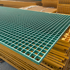 Tùy chỉnh chống trượt gritted sợi thủy tinh Grating đúc FRP lưới tản nhiệt cho sàn với cắt chuyên nghiệp dịch vụ chế biến - Product Image 5