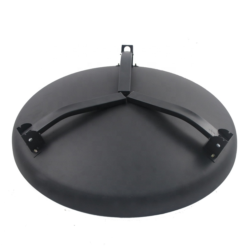 Villa round portable folding fire bowl brazier fire pit Practical high quality picnic heating iron