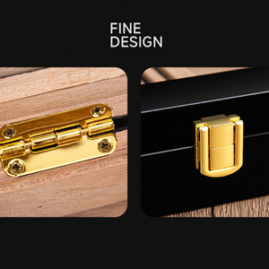High-end Design Home Cigar Partition Storage Box Matching Humidor Hygrometer Real-time Control of the Box <strong>Humidity</strong> Cigar Humidor - Product Image 5