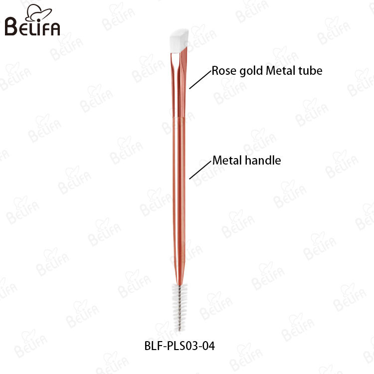 BLF-PLS03-04 Rose gold tube+White hair