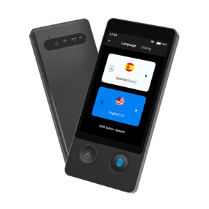 Factory W12 Translator Device Accurate Offline Online Translation 3.7&quot; Touch Screen Real-time Voice Translation in 144 <strong>Languages</strong> - Product Image 1