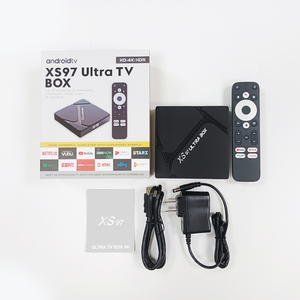Beliebte Verkauf XS97 Ultra Box TV-Box <span class=keywords><strong>Android</strong></span> Amlogic S905w2 <span class=keywords><strong>Android</strong></span> 11 4K Ultra HD 2.4/5G Wifi BT5.2 TV-Box mit Fernbedienung