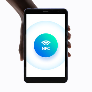 POS đặt hàng máy tính bảng với phía trước NFC Reader mềm POS PDA máy tính cầm tay softpos tap để trả tiền vé máy tính bảng <span class=keywords><strong>PC</strong></span> không tiếp xúc trả tiền - Product Image 4