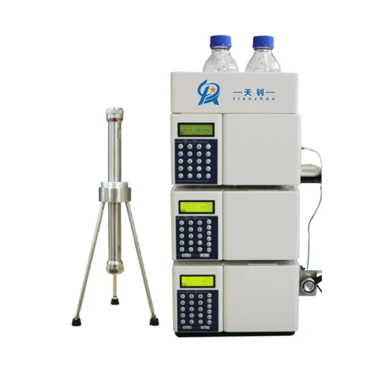 Gıda sanayi analizi için uv dedektörü ile sıcak satış HPLC sistemi jel Permeation kromatografi