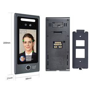 Algoritmos de reconocimiento facial de Inteligencia Artificial Sistema de asistencia de control de acceso de reconocimiento facial biométrico de huellas dactilares - Product Image 2
