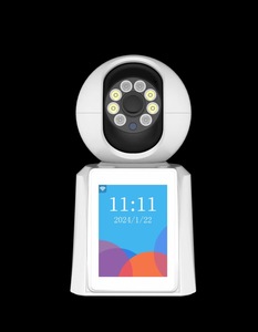 מצלמה אבטחה מקורה 3mp מסך 2 דרך וידאו wifi <span class=keywords><strong>2.8</strong></span> מסך אינץ 'לאיתור תנועה בית ai עבור צג תינוק קשישים