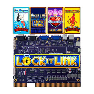 HET Hersteller Fusion 5 Multi-Game-Software 5 in 1 Nudge Style PCB Skill Game Board für Game Machine