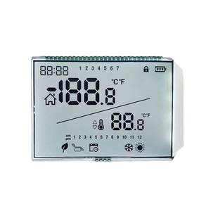 Werkseitige kunden spezifische TN-<span class=keywords><strong>LCD</strong></span>-<span class=keywords><strong>Segment</strong></span> anzeige mit digitalem Temperatur regler