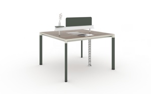 Tavolo da ufficio in stile semplice scrivania da Computer con gambe in metallo - Product Image 2