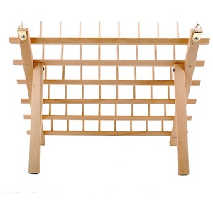 定制木制线架缝纫和刺绣线架和组织器线架，用于用吊钩缝纫 - Product Image 4