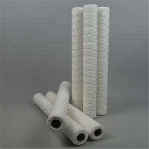 Filtro de agua de cartucho de filtro de glicol de herida de hilo de algodón blanqueado de fábrica - Product Image 2