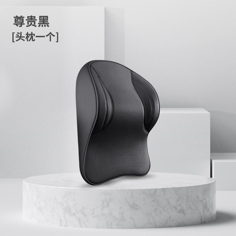 Premium black-1 headrest