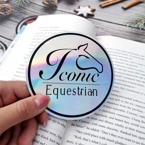 Factory Price Custom Design UV Protective <strong>Oval</strong> Shape PVC Vinyl Stickers Logo Printing Self Adhesive Waterproof Die Cut Stickers - Product Image 6