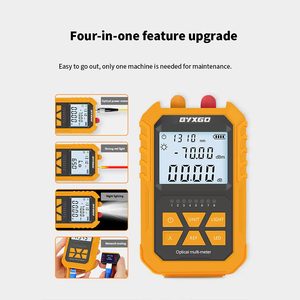 Mini medidor de potencia óptica FTTH 4 en 1 con VFL -50 ~ + 20dB probador de cable de red RJ45 - Product Image 3