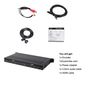 Y530L 8 Channels H.264 <strong>HDMI</strong> Digital Video Encoder for IPTV Live Broadcast Support RTMP RTSP UDP HTTP <strong>and</strong> Facebook YouTube Wowza - Product Image 5