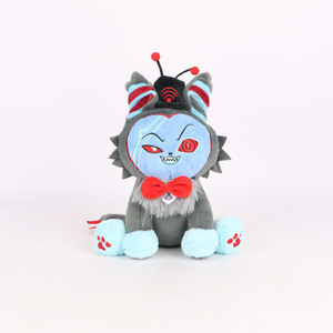 HOSHOM özel toptan yeni hazbin otel alastor alastor bebek cehennem plushes oyunu anime anime che de alastor hazbin otel