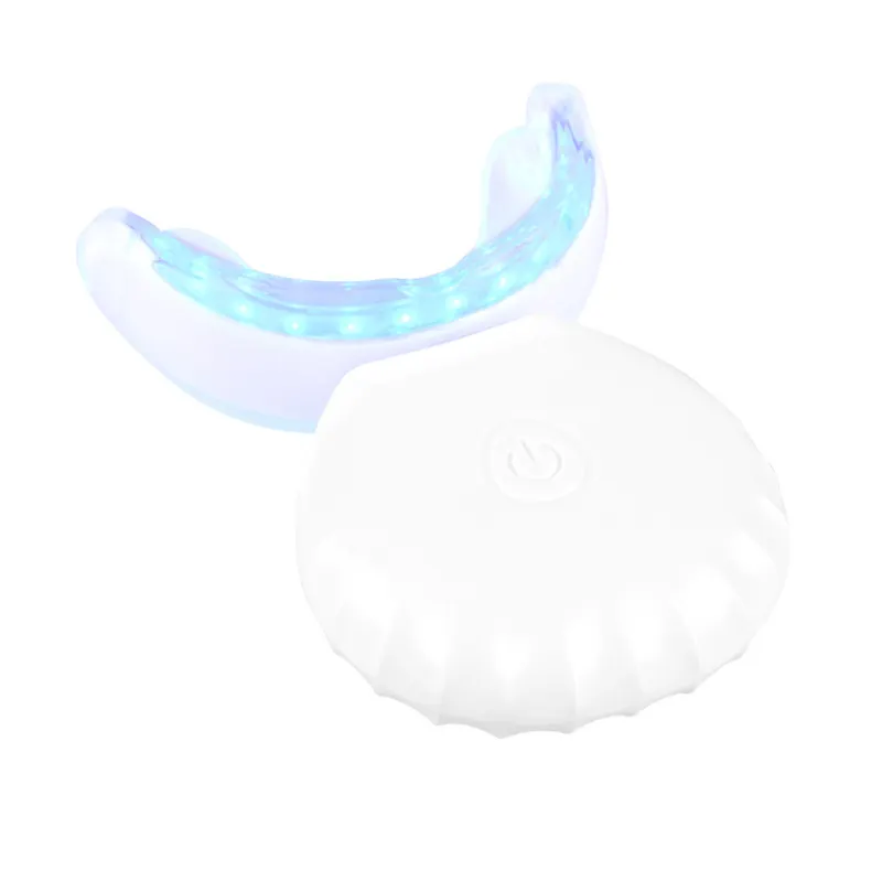 Tragbares kabelloses Zahnweiß-Kit zum Bleichen mit LED-Licht und Gelen