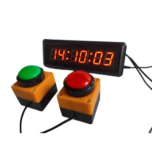 Interruttori a pulsante per il cronometro per il conto alla rovescia con Display digitale a LED 220V con Display digitale a singolo lato dedicati ai tempi della competizione - Product Image 3