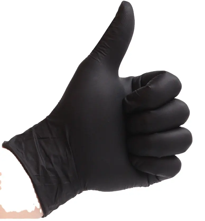 Industrielle Verwendung von dicken puder freien Handschuhen Nitril handschuhe Sichere persönliche Schutz ausrüstung Anti-Dirty Comfortable Wearing Work