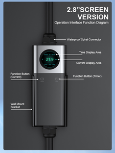 โรงงานแบบพกพา EV Charger GbT EV สถานีชาร์จ 32A cee WiFi บลูทูธ App รุ่นสําหรับ ID4 ID6 ใช้งานร่วมกับรถยนต์ทั้งหมด - Product Image 3