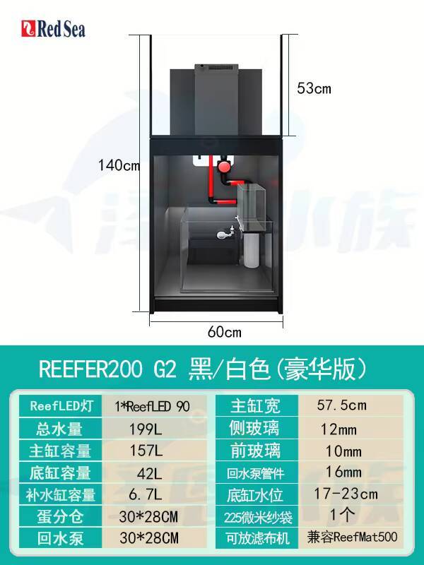 Reefer G3 + 200 Edizione Deluxe Nero/Bianco