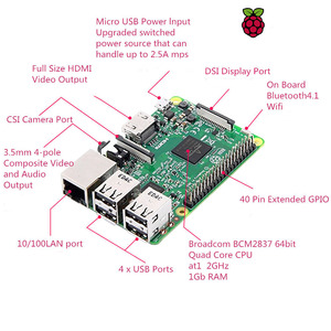 1G 2G 4G 8G <strong>Raspberry</strong> <strong>Pi</strong> 4 <strong>Raspberry</strong> <strong>Pi</strong> 4B Model 3B+ Onboard 3B 3B+ 4B - Product Image 6