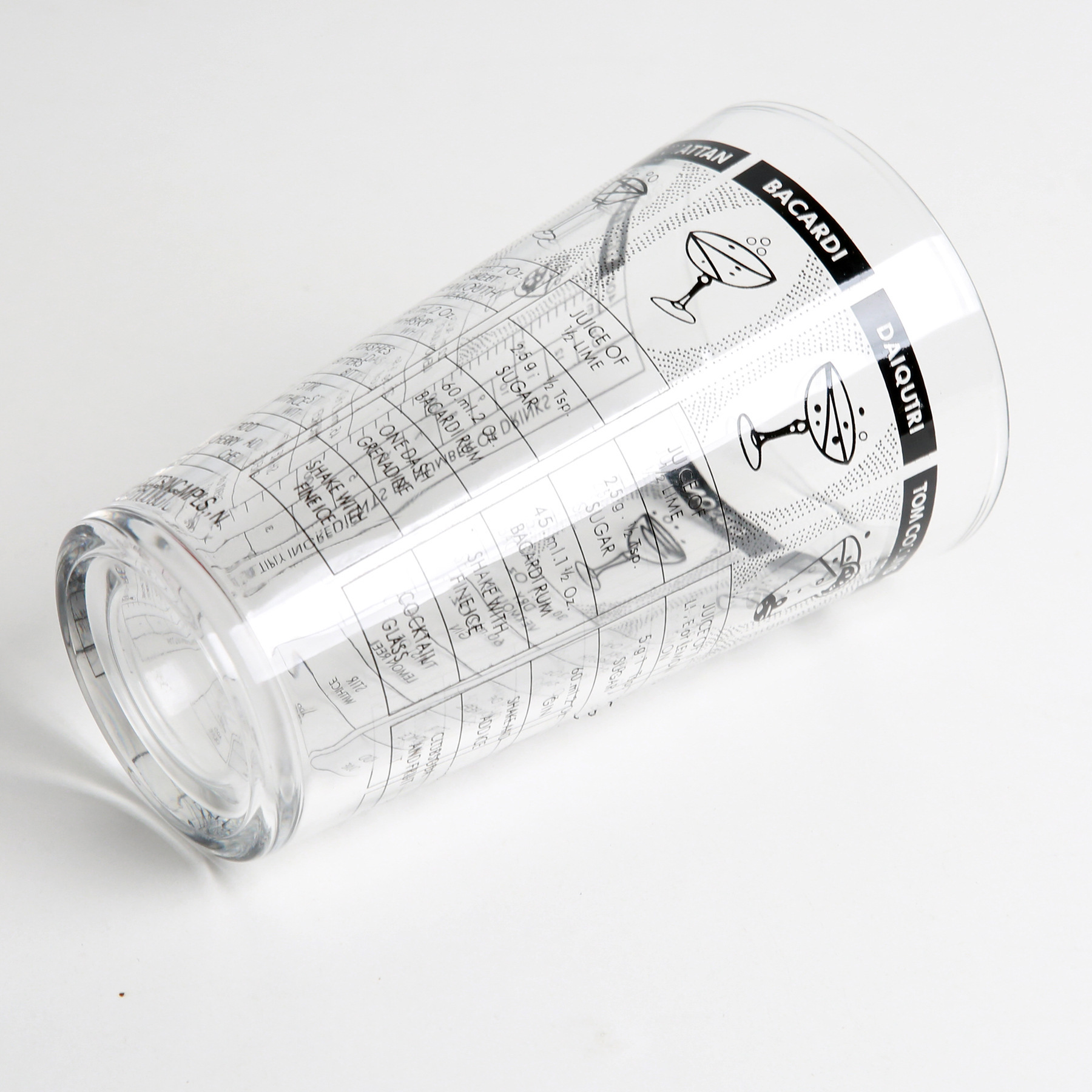 Glass graduated beaker