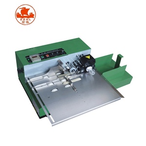 Automatisches Verfalls datum Chargen nummer Codier maschine Solid Ink Roll Date Coding Machine